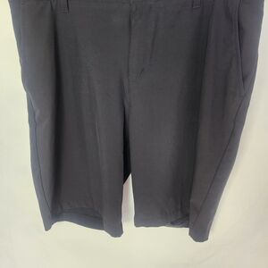 adidas Men's Black Flat Front Shorts